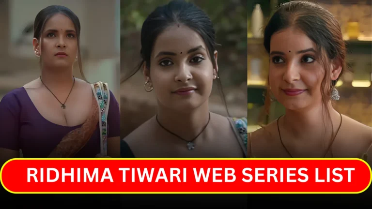 ridhima tiwari web series list 1